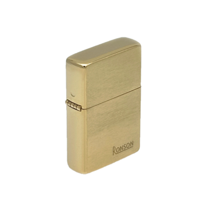 Ronson Αναπτήρας Fluid Gold Brushed 200010